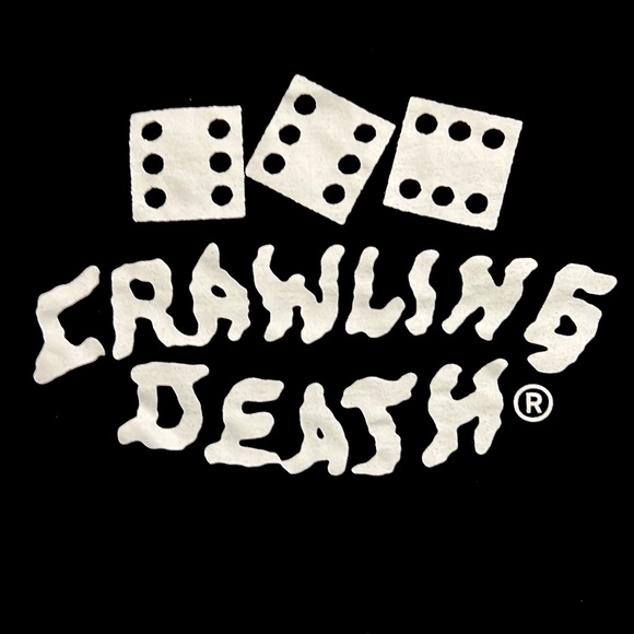 CRAWLING DEATH DICE 666 SHIRT 🕷️🕷️🕷️ - Picture 2 of 4